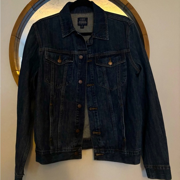 J.CREW Men’s Blue Denim Jacket Size Small - Picture 1 of 8